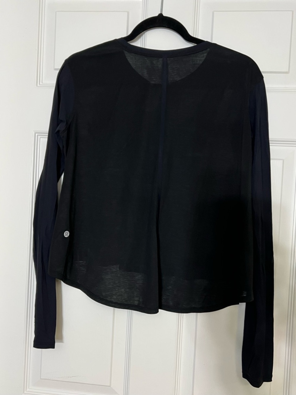 Lululemon athletica Black Long Sleeve Lightweight Tee